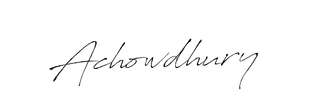 This is the best signature style for the Achowdhury name. Also you like these signature font (Antro_Vectra). Mix name signature. Achowdhury signature style 6 images and pictures png