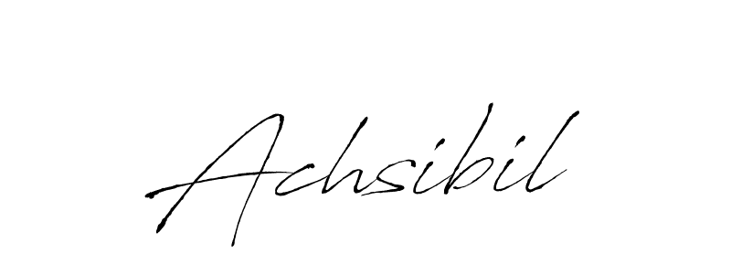 Achsibil stylish signature style. Best Handwritten Sign (Antro_Vectra) for my name. Handwritten Signature Collection Ideas for my name Achsibil. Achsibil signature style 6 images and pictures png