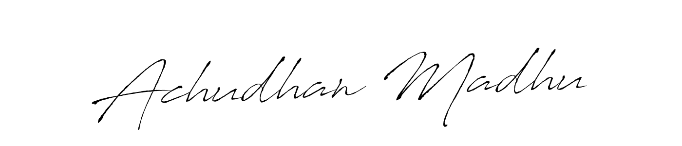 Here are the top 10 professional signature styles for the name Achudhan Madhu. These are the best autograph styles you can use for your name. Achudhan Madhu signature style 6 images and pictures png