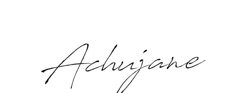 Once you've used our free online signature maker to create your best signature Antro_Vectra style, it's time to enjoy all of the benefits that Achujane name signing documents. Achujane signature style 6 images and pictures png