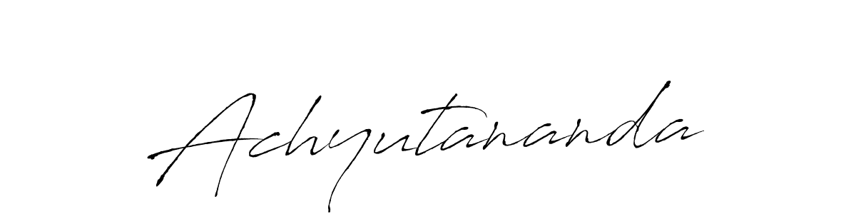 Antro_Vectra is a professional signature style that is perfect for those who want to add a touch of class to their signature. It is also a great choice for those who want to make their signature more unique. Get Achyutananda name to fancy signature for free. Achyutananda signature style 6 images and pictures png
