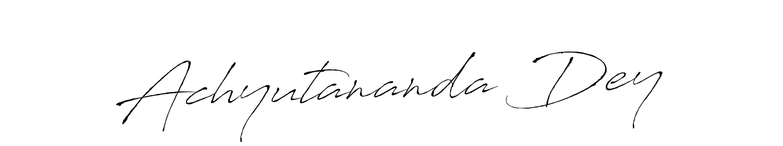 Use a signature maker to create a handwritten signature online. With this signature software, you can design (Antro_Vectra) your own signature for name Achyutananda Dey. Achyutananda Dey signature style 6 images and pictures png