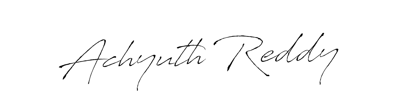 Similarly Antro_Vectra is the best handwritten signature design. Signature creator online .You can use it as an online autograph creator for name Achyuth Reddy. Achyuth Reddy signature style 6 images and pictures png