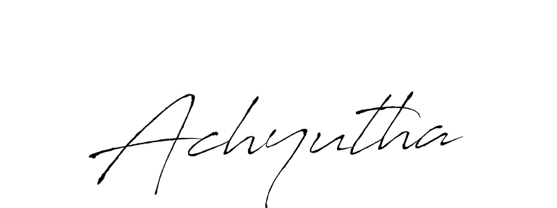 Once you've used our free online signature maker to create your best signature Antro_Vectra style, it's time to enjoy all of the benefits that Achyutha name signing documents. Achyutha signature style 6 images and pictures png