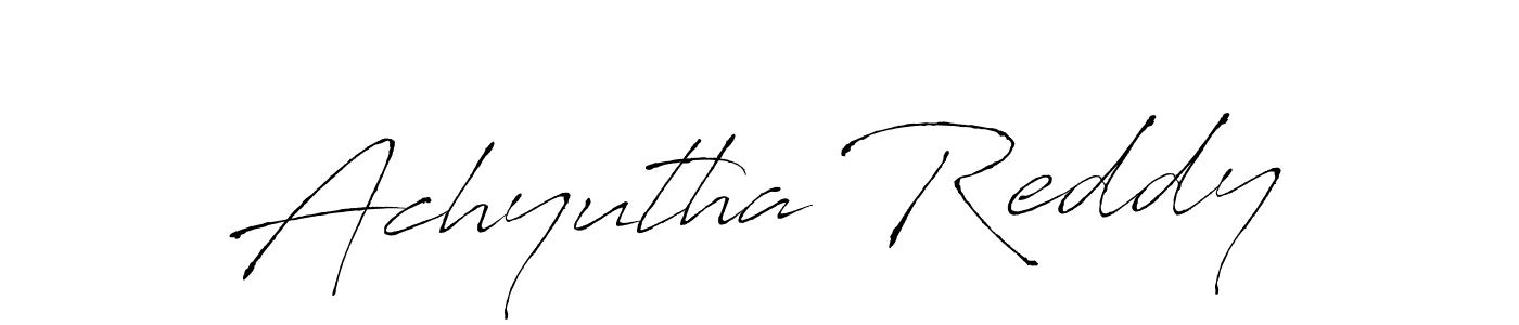 Similarly Antro_Vectra is the best handwritten signature design. Signature creator online .You can use it as an online autograph creator for name Achyutha Reddy. Achyutha Reddy signature style 6 images and pictures png