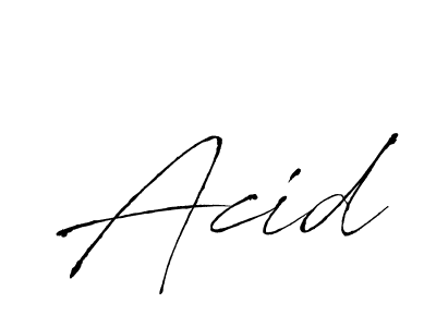 Similarly Antro_Vectra is the best handwritten signature design. Signature creator online .You can use it as an online autograph creator for name Acid. Acid signature style 6 images and pictures png