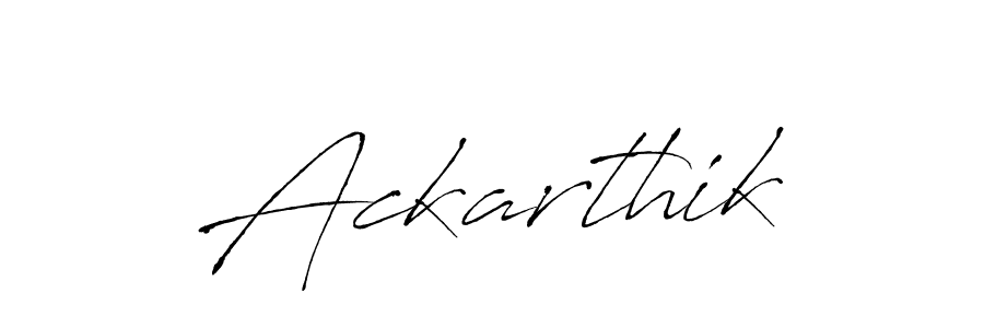 The best way (Antro_Vectra) to make a short signature is to pick only two or three words in your name. The name Ackarthik include a total of six letters. For converting this name. Ackarthik signature style 6 images and pictures png