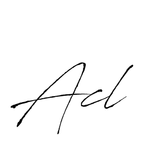 You should practise on your own different ways (Antro_Vectra) to write your name (Acl) in signature. don't let someone else do it for you. Acl signature style 6 images and pictures png
