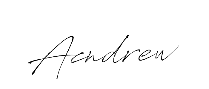 if you are searching for the best signature style for your name Acndrew. so please give up your signature search. here we have designed multiple signature styles  using Antro_Vectra. Acndrew signature style 6 images and pictures png