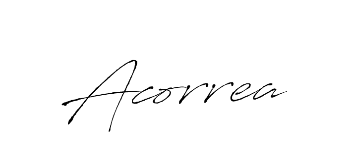 Also we have Acorrea name is the best signature style. Create professional handwritten signature collection using Antro_Vectra autograph style. Acorrea signature style 6 images and pictures png