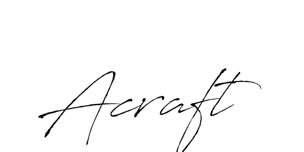 if you are searching for the best signature style for your name Acraft. so please give up your signature search. here we have designed multiple signature styles  using Antro_Vectra. Acraft signature style 6 images and pictures png