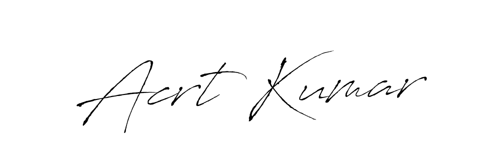 Here are the top 10 professional signature styles for the name Acrt Kumar. These are the best autograph styles you can use for your name. Acrt Kumar signature style 6 images and pictures png