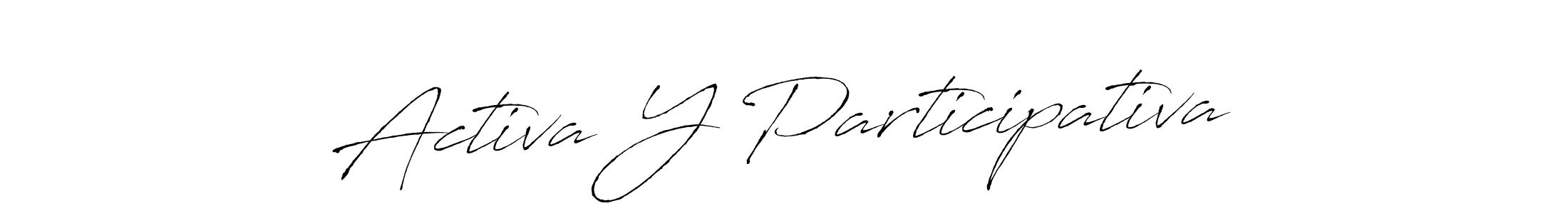 Antro_Vectra is a professional signature style that is perfect for those who want to add a touch of class to their signature. It is also a great choice for those who want to make their signature more unique. Get Activa Y Participativa name to fancy signature for free. Activa Y Participativa signature style 6 images and pictures png