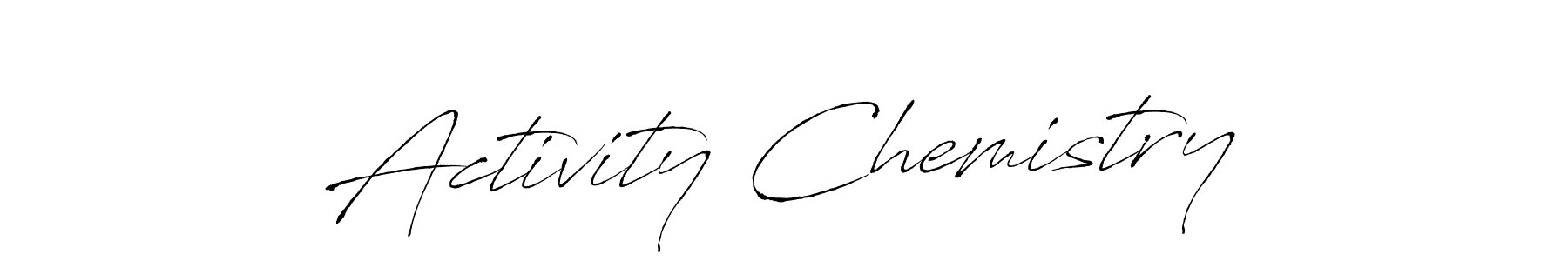 Make a beautiful signature design for name Activity Chemistry. With this signature (Antro_Vectra) style, you can create a handwritten signature for free. Activity Chemistry signature style 6 images and pictures png