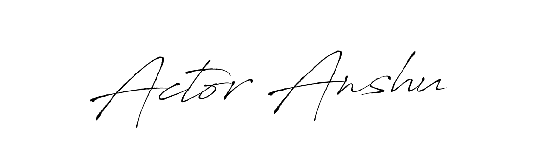 Once you've used our free online signature maker to create your best signature Antro_Vectra style, it's time to enjoy all of the benefits that Actor Anshu name signing documents. Actor Anshu signature style 6 images and pictures png