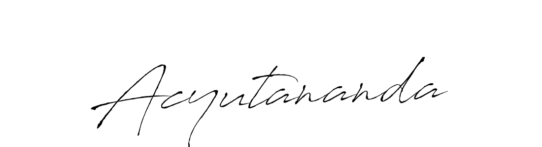 How to Draw Acyutananda signature style? Antro_Vectra is a latest design signature styles for name Acyutananda. Acyutananda signature style 6 images and pictures png