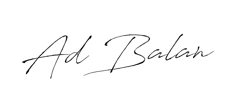 Make a beautiful signature design for name Ad Balan. Use this online signature maker to create a handwritten signature for free. Ad Balan signature style 6 images and pictures png