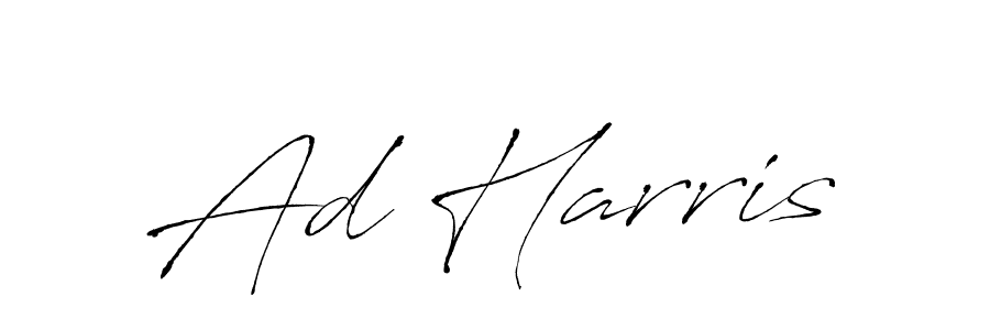 How to make Ad Harris signature? Antro_Vectra is a professional autograph style. Create handwritten signature for Ad Harris name. Ad Harris signature style 6 images and pictures png