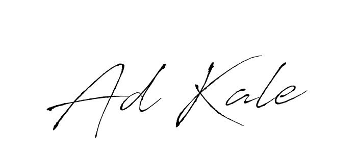 How to make Ad Kale signature? Antro_Vectra is a professional autograph style. Create handwritten signature for Ad Kale name. Ad Kale signature style 6 images and pictures png
