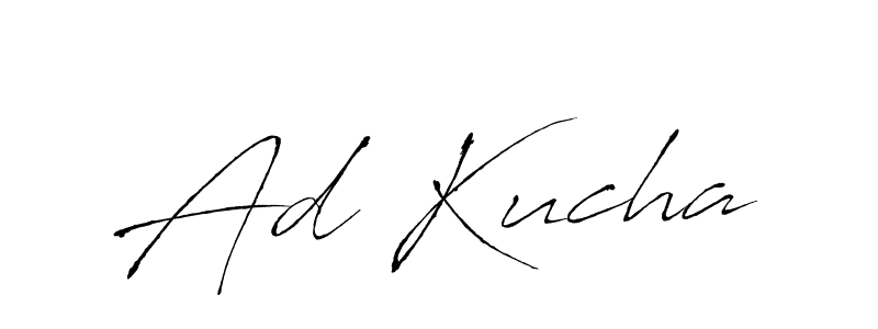 Also we have Ad Kucha name is the best signature style. Create professional handwritten signature collection using Antro_Vectra autograph style. Ad Kucha signature style 6 images and pictures png