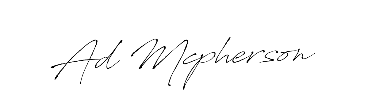 You can use this online signature creator to create a handwritten signature for the name Ad Mcpherson. This is the best online autograph maker. Ad Mcpherson signature style 6 images and pictures png