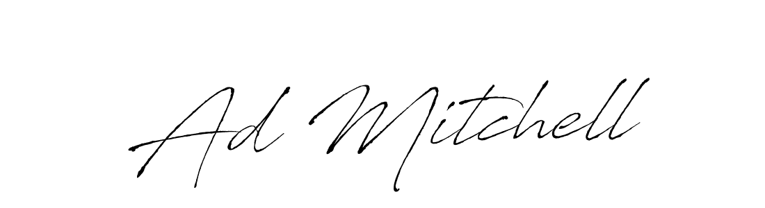 The best way (Antro_Vectra) to make a short signature is to pick only two or three words in your name. The name Ad Mitchell include a total of six letters. For converting this name. Ad Mitchell signature style 6 images and pictures png