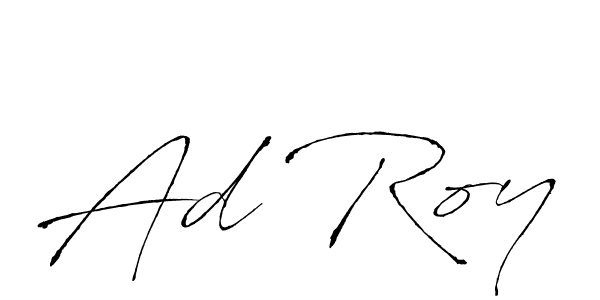 How to make Ad Roy signature? Antro_Vectra is a professional autograph style. Create handwritten signature for Ad Roy name. Ad Roy signature style 6 images and pictures png