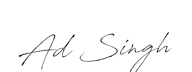 It looks lik you need a new signature style for name Ad Singh. Design unique handwritten (Antro_Vectra) signature with our free signature maker in just a few clicks. Ad Singh signature style 6 images and pictures png