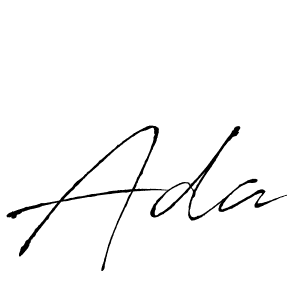 Antro_Vectra is a professional signature style that is perfect for those who want to add a touch of class to their signature. It is also a great choice for those who want to make their signature more unique. Get Ada name to fancy signature for free. Ada signature style 6 images and pictures png