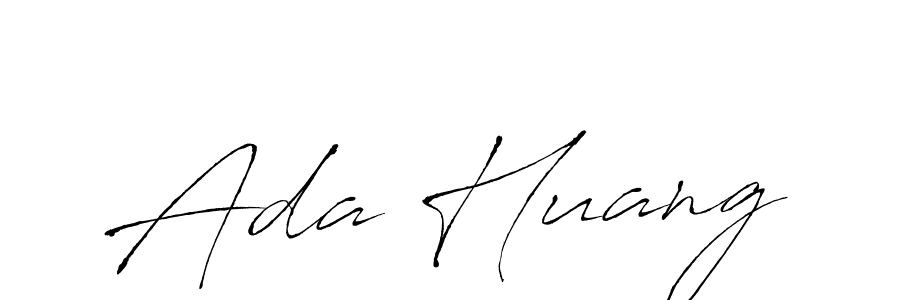 Make a beautiful signature design for name Ada Huang. Use this online signature maker to create a handwritten signature for free. Ada Huang signature style 6 images and pictures png