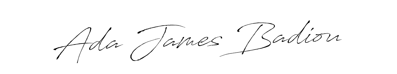 Check out images of Autograph of Ada James Badiou name. Actor Ada James Badiou Signature Style. Antro_Vectra is a professional sign style online. Ada James Badiou signature style 6 images and pictures png