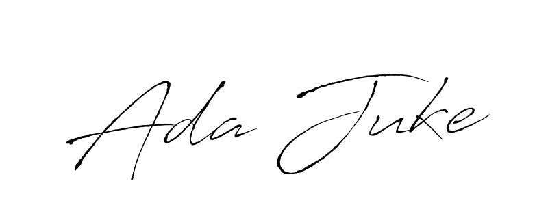 Ada Juke stylish signature style. Best Handwritten Sign (Antro_Vectra) for my name. Handwritten Signature Collection Ideas for my name Ada Juke. Ada Juke signature style 6 images and pictures png