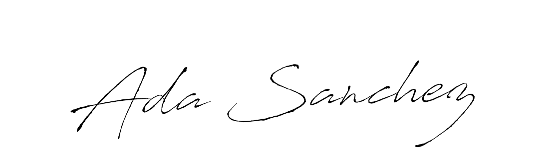 The best way (Antro_Vectra) to make a short signature is to pick only two or three words in your name. The name Ada Sanchez include a total of six letters. For converting this name. Ada Sanchez signature style 6 images and pictures png