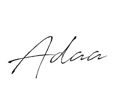 Design your own signature with our free online signature maker. With this signature software, you can create a handwritten (Antro_Vectra) signature for name Adaa. Adaa signature style 6 images and pictures png