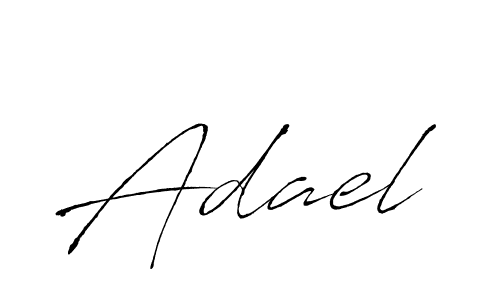 You should practise on your own different ways (Antro_Vectra) to write your name (Adael) in signature. don't let someone else do it for you. Adael signature style 6 images and pictures png