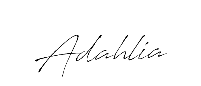 Also You can easily find your signature by using the search form. We will create Adahlia name handwritten signature images for you free of cost using Antro_Vectra sign style. Adahlia signature style 6 images and pictures png