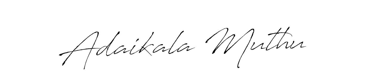 Antro_Vectra is a professional signature style that is perfect for those who want to add a touch of class to their signature. It is also a great choice for those who want to make their signature more unique. Get Adaikala Muthu name to fancy signature for free. Adaikala Muthu signature style 6 images and pictures png