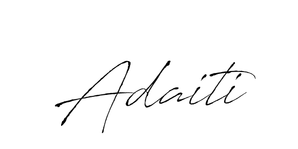 Antro_Vectra is a professional signature style that is perfect for those who want to add a touch of class to their signature. It is also a great choice for those who want to make their signature more unique. Get Adaiti name to fancy signature for free. Adaiti signature style 6 images and pictures png