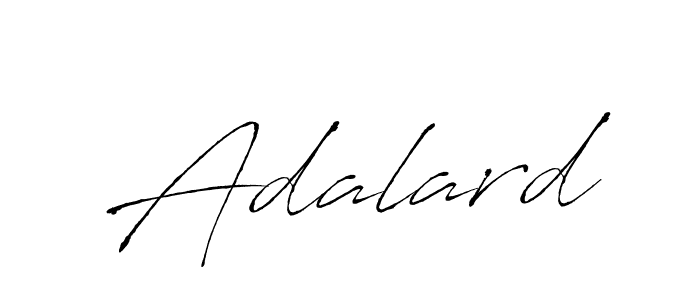 How to make Adalard name signature. Use Antro_Vectra style for creating short signs online. This is the latest handwritten sign. Adalard signature style 6 images and pictures png