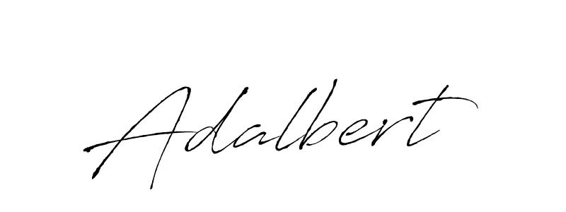 Adalbert stylish signature style. Best Handwritten Sign (Antro_Vectra) for my name. Handwritten Signature Collection Ideas for my name Adalbert. Adalbert signature style 6 images and pictures png