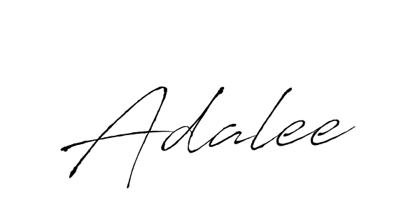 You should practise on your own different ways (Antro_Vectra) to write your name (Adalee) in signature. don't let someone else do it for you. Adalee signature style 6 images and pictures png