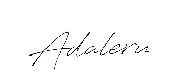 How to make Adaleru signature? Antro_Vectra is a professional autograph style. Create handwritten signature for Adaleru name. Adaleru signature style 6 images and pictures png