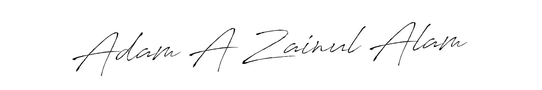 Antro_Vectra is a professional signature style that is perfect for those who want to add a touch of class to their signature. It is also a great choice for those who want to make their signature more unique. Get Adam A Zainul Alam name to fancy signature for free. Adam A Zainul Alam signature style 6 images and pictures png