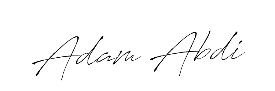 How to make Adam Abdi signature? Antro_Vectra is a professional autograph style. Create handwritten signature for Adam Abdi name. Adam Abdi signature style 6 images and pictures png
