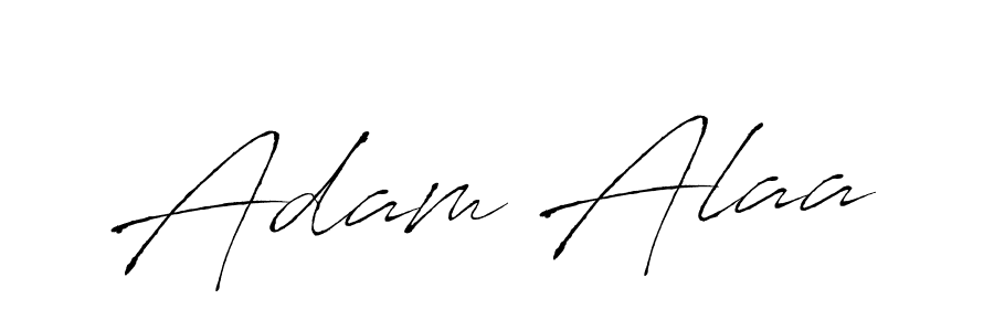 Also You can easily find your signature by using the search form. We will create Adam Alaa name handwritten signature images for you free of cost using Antro_Vectra sign style. Adam Alaa signature style 6 images and pictures png