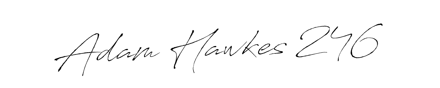 Adam Hawkes 246 stylish signature style. Best Handwritten Sign (Antro_Vectra) for my name. Handwritten Signature Collection Ideas for my name Adam Hawkes 246. Adam Hawkes 246 signature style 6 images and pictures png