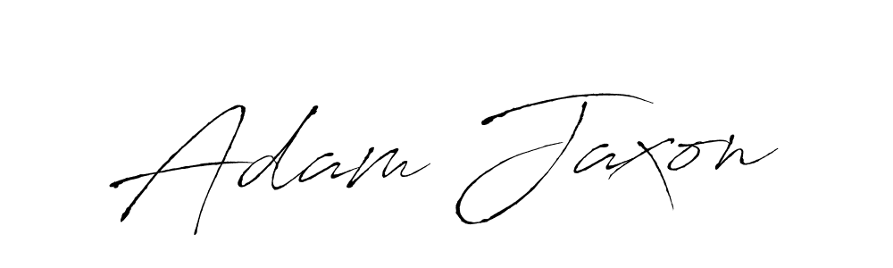 How to make Adam Jaxon name signature. Use Antro_Vectra style for creating short signs online. This is the latest handwritten sign. Adam Jaxon signature style 6 images and pictures png