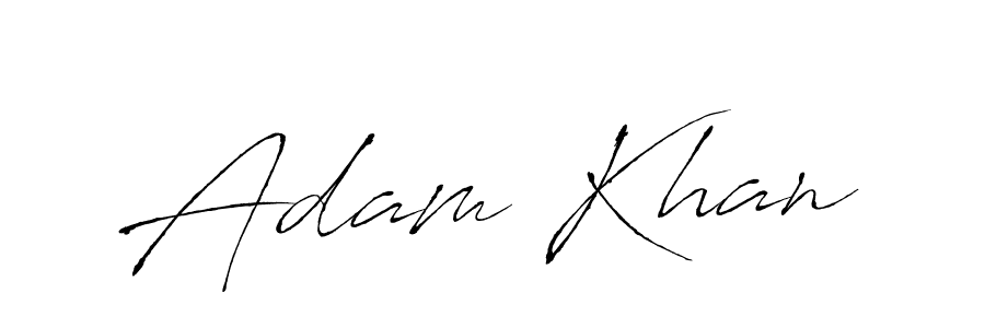 You should practise on your own different ways (Antro_Vectra) to write your name (Adam Khan) in signature. don't let someone else do it for you. Adam Khan signature style 6 images and pictures png