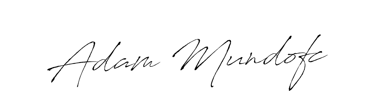 Design your own signature with our free online signature maker. With this signature software, you can create a handwritten (Antro_Vectra) signature for name Adam Mundofc. Adam Mundofc signature style 6 images and pictures png