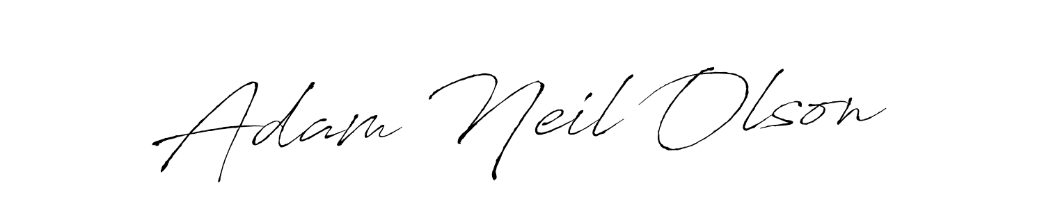 Also You can easily find your signature by using the search form. We will create Adam Neil Olson name handwritten signature images for you free of cost using Antro_Vectra sign style. Adam Neil Olson signature style 6 images and pictures png